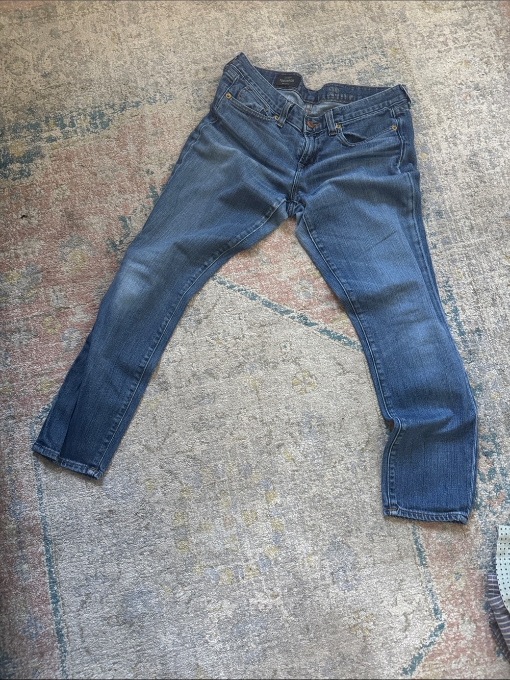 J. Crew Slim Straight Blue Denim Jeans